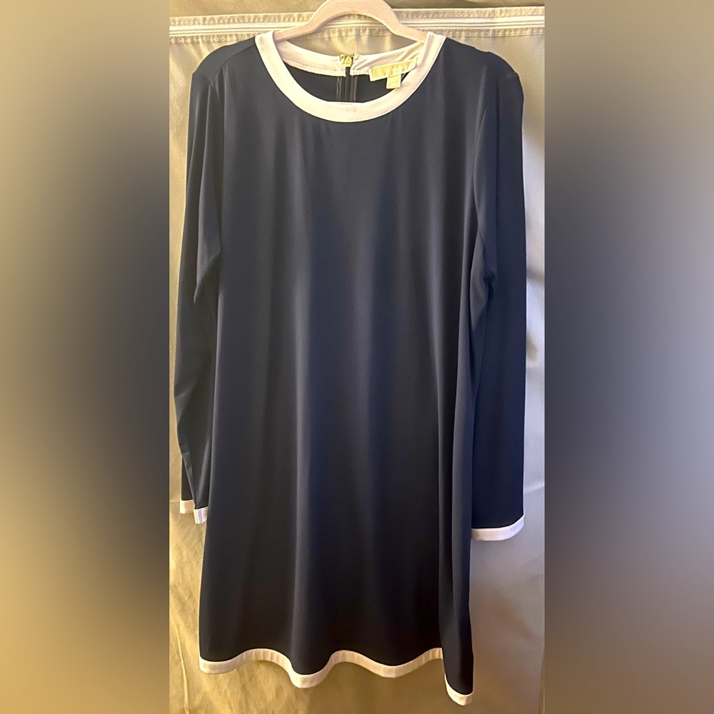 Michael kors Dress Navy Blue and white